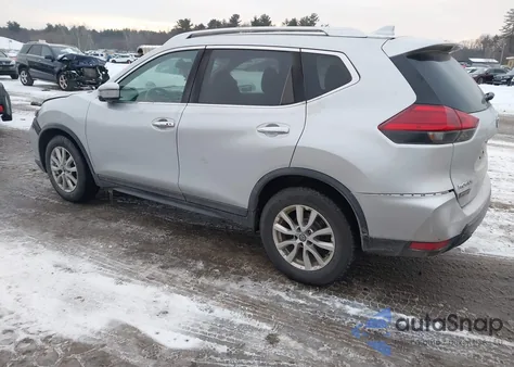 2017 Nissan Rogue Sv z USA, uszkodzony, nr VIN KNMAT2MT2HP524510